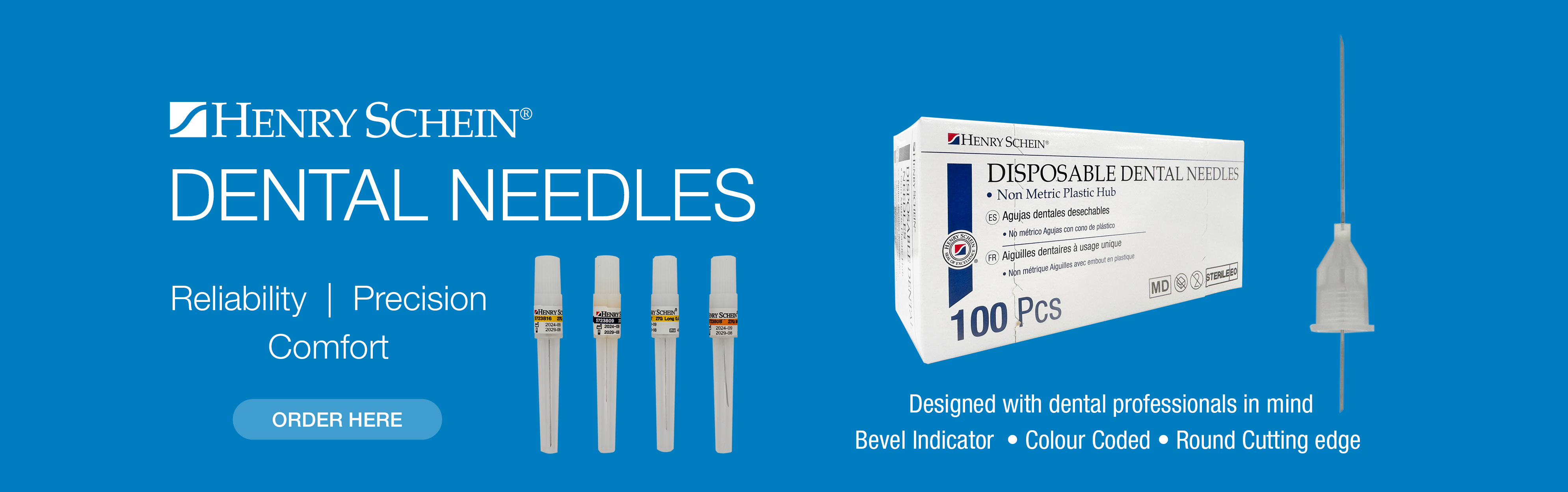 HS Brand Dental Needles